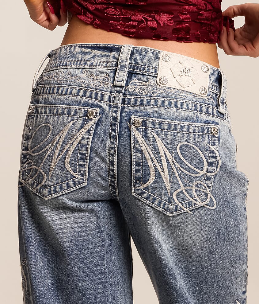 Low Rise Wide Leg Jean