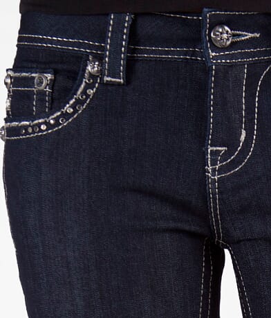 Miss Me Flap Pocket Easy Boot Stretch Jean front pocket view