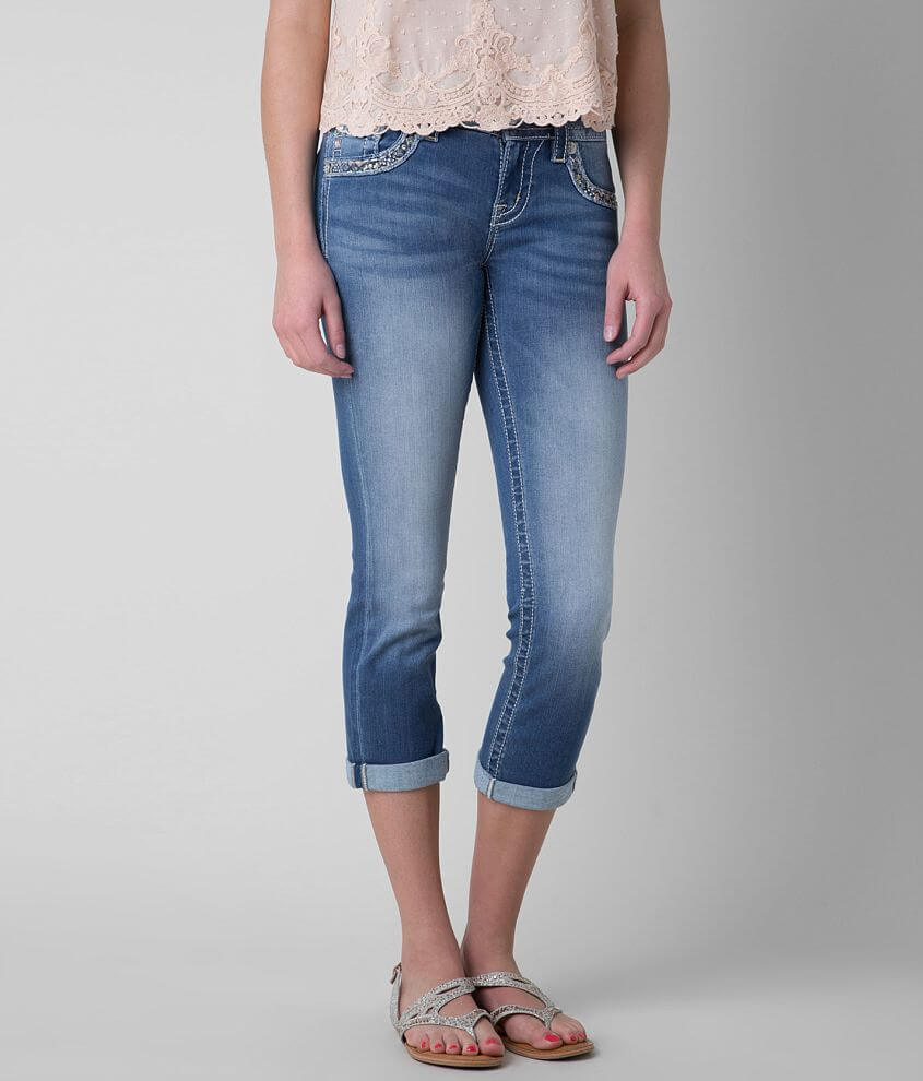 Miss Me Mid-Rise Stretch Cropped Jean front view