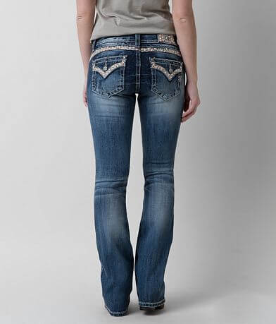 Miss Me Easy Boot Stretch Jean BACK