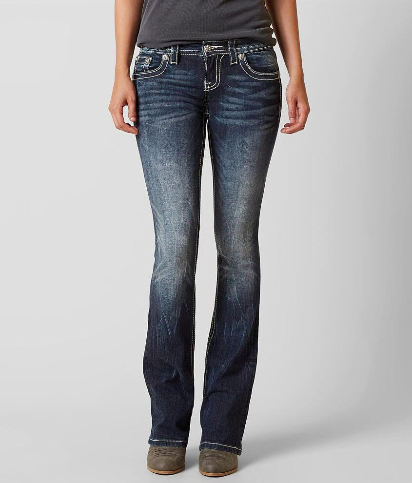 Miss Me Signature Boot Stretch Jean front view
