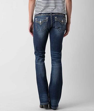 Miss Me Boot Stretch Jean back view