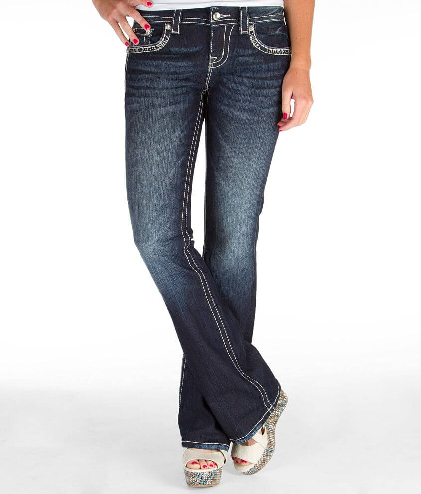 Miss Me Easy Boot Stretch Jean front view