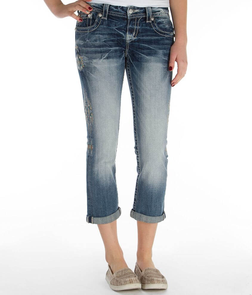 Miss Me Stretch Cropped Jean - Women's Jeans in VTG 36D | Buckle