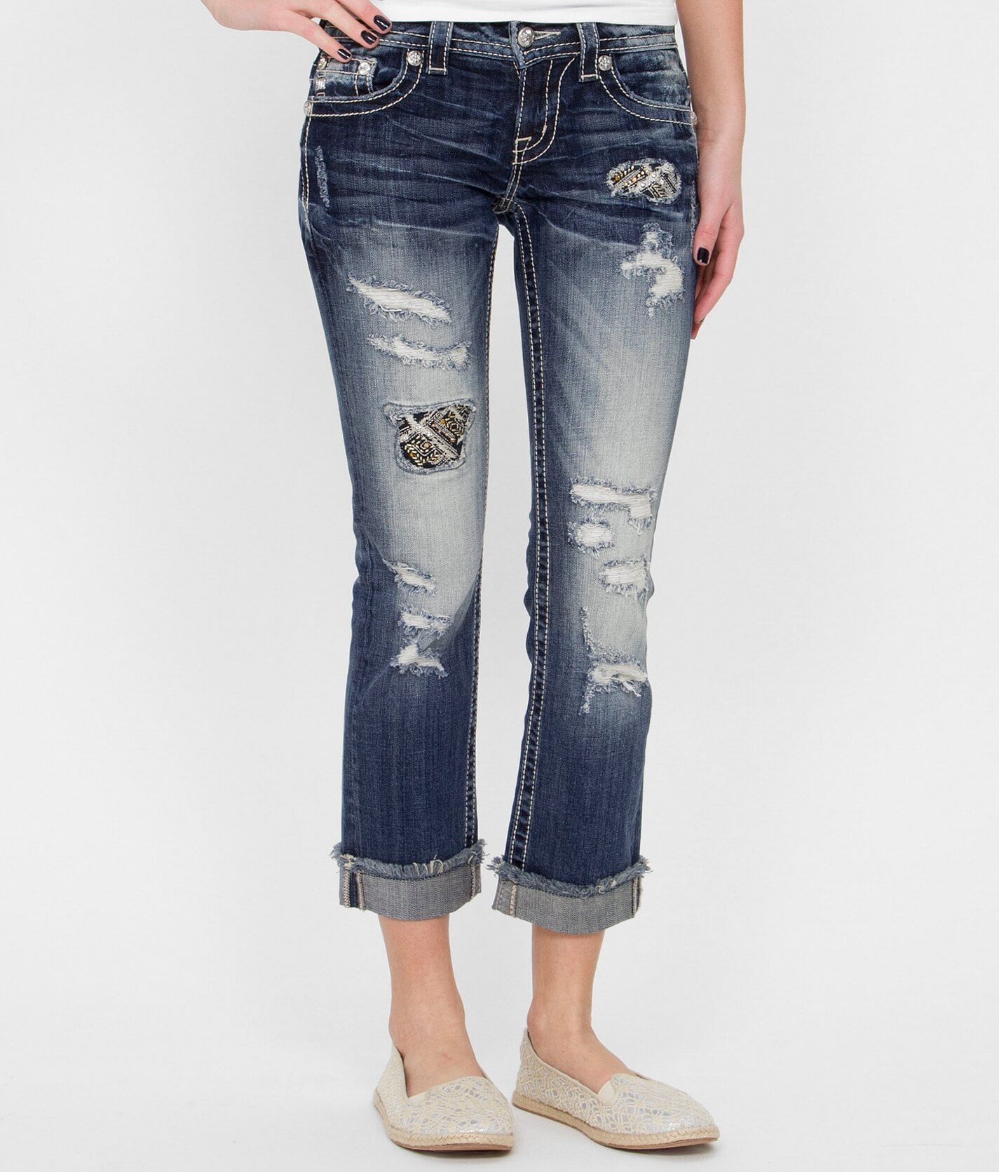 miss me cropped jeans