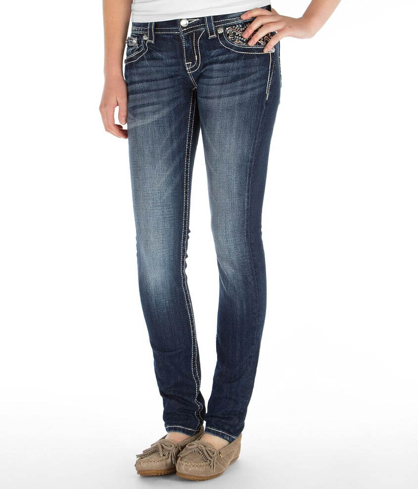 Miss Me Skinny Stretch Jean - Women's Jeans in DK 254 | Buckle