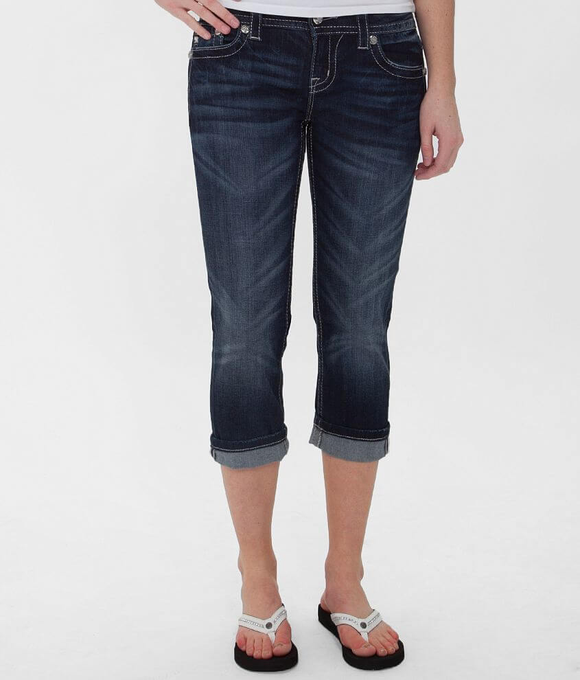 Miss Me Easy Cropped Stretch Jean - Women's Jeans in DK 216 | Buckle