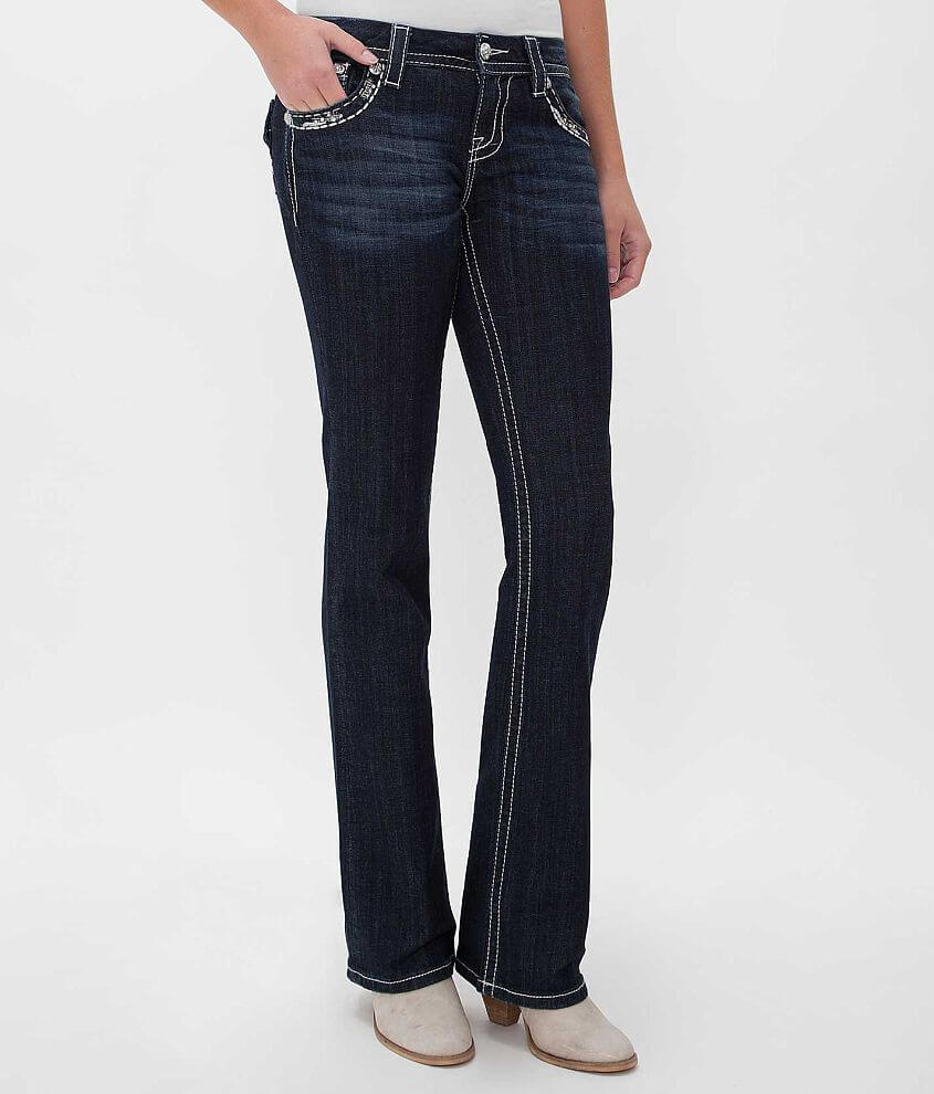 Miss Me Easy Boot Stretch Jean front view