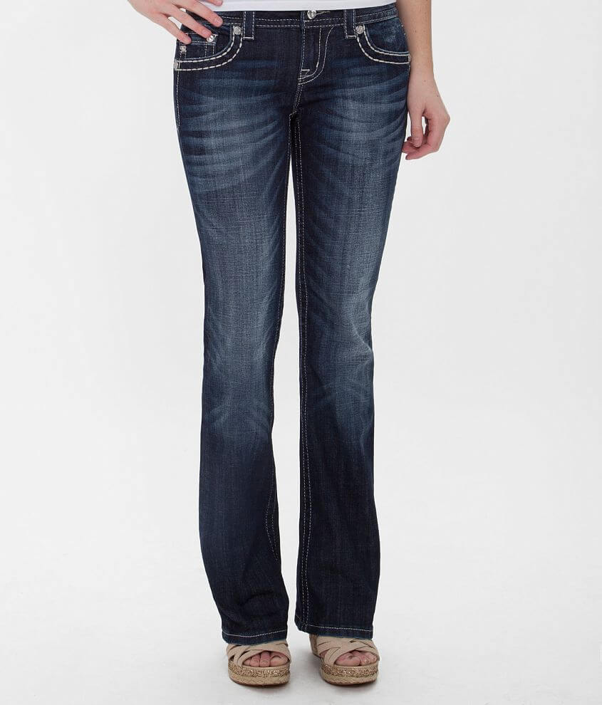 Miss me easy on sale straight stretch jean