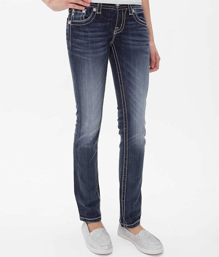 Miss Me Fleur Straight Stretch Jean front view