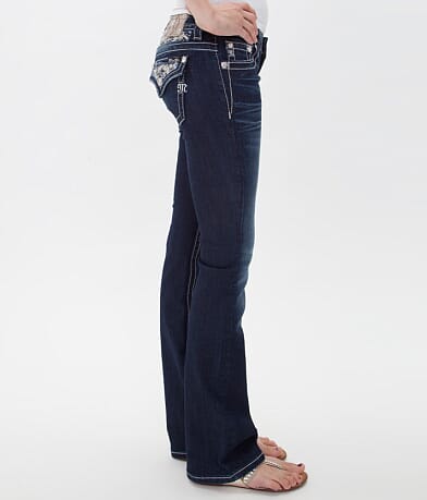 Miss Me Glitter Boot Stretch Jean full right side view