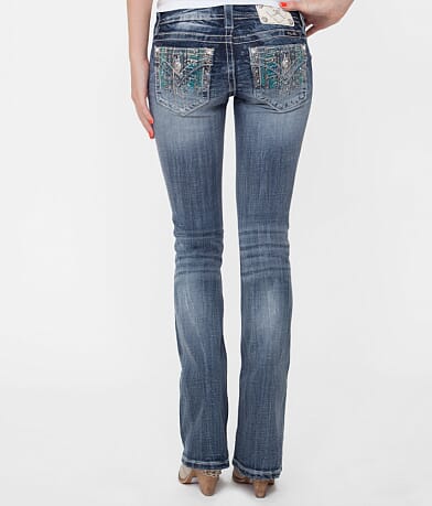 Miss Me Boot Stretch Jean back view