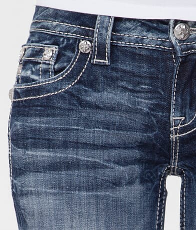 Miss Me Boot Stretch Jean front pocket view