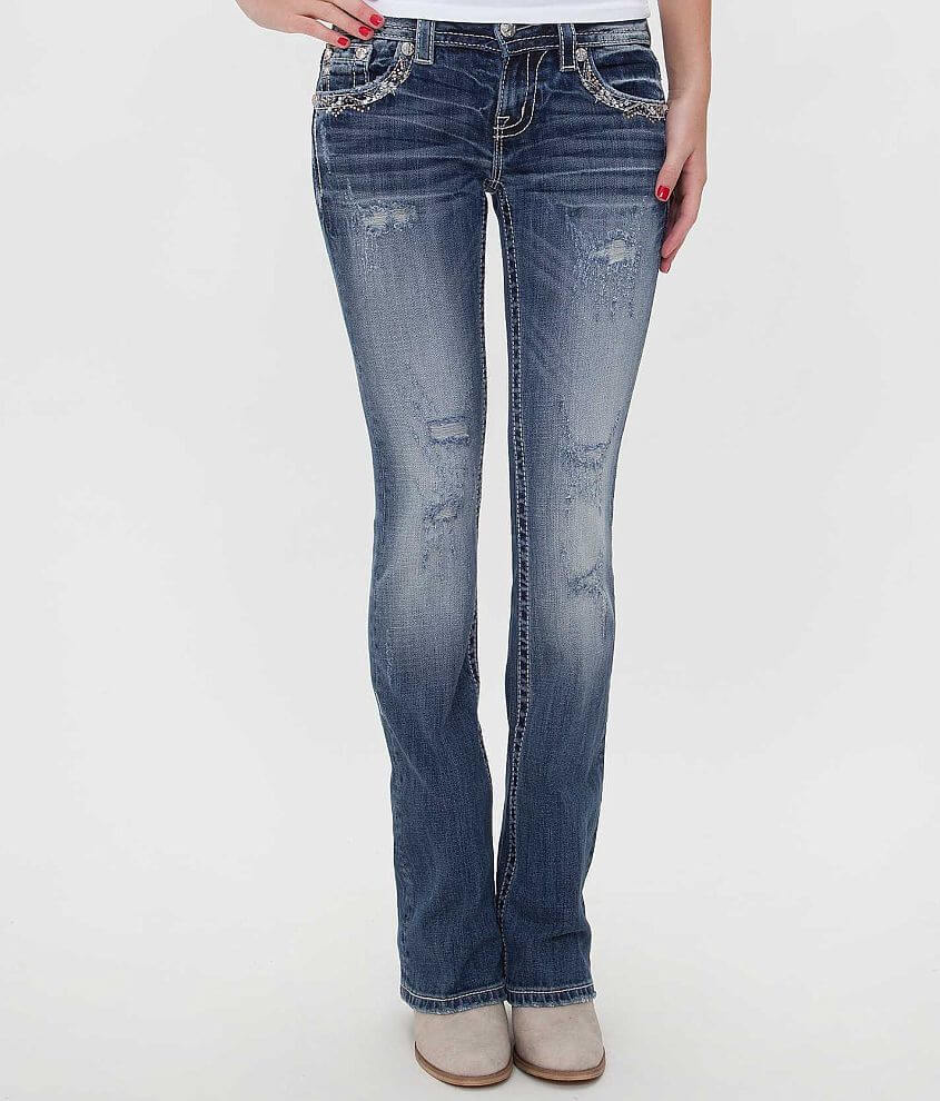 Miss Me Boot Stretch Jean front view