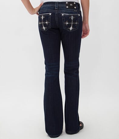 Miss Me Easy Boot Stretch Jean BACK