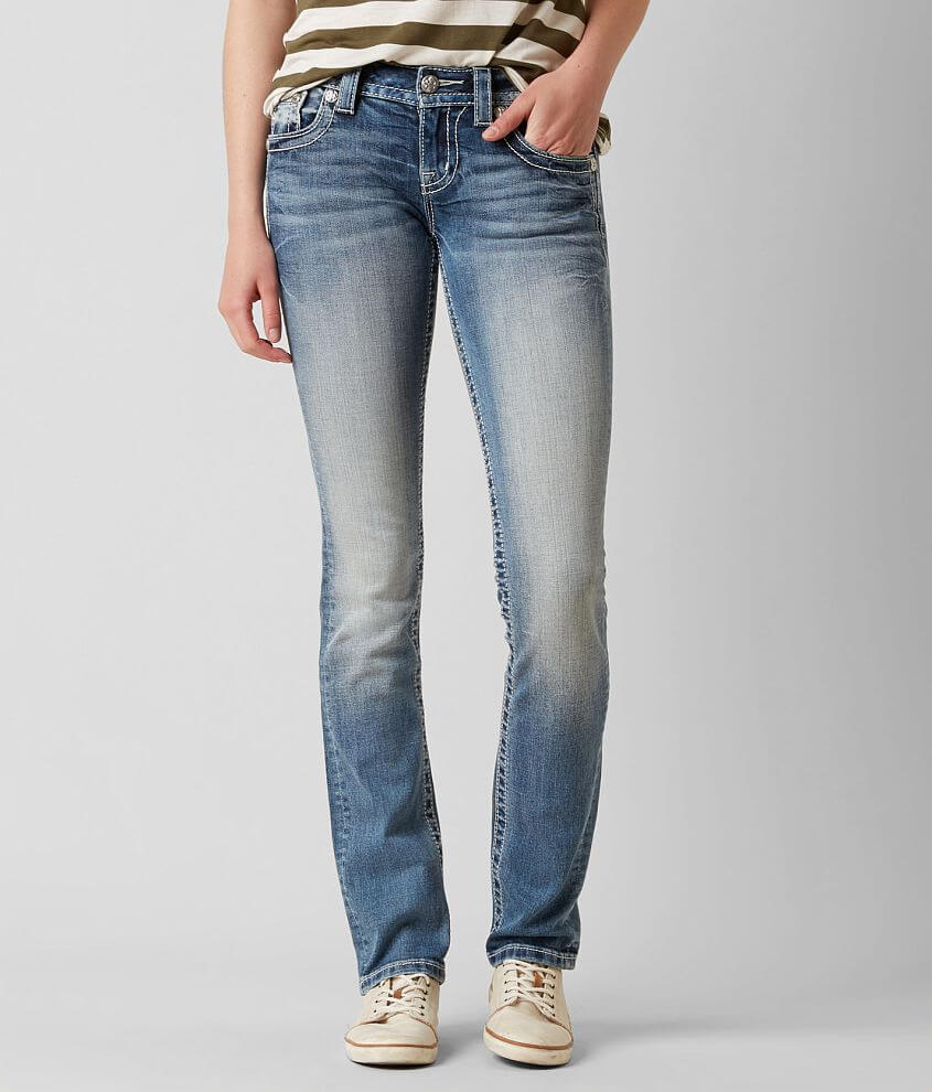 Miss Me Signature Straight Stretch Jean front view