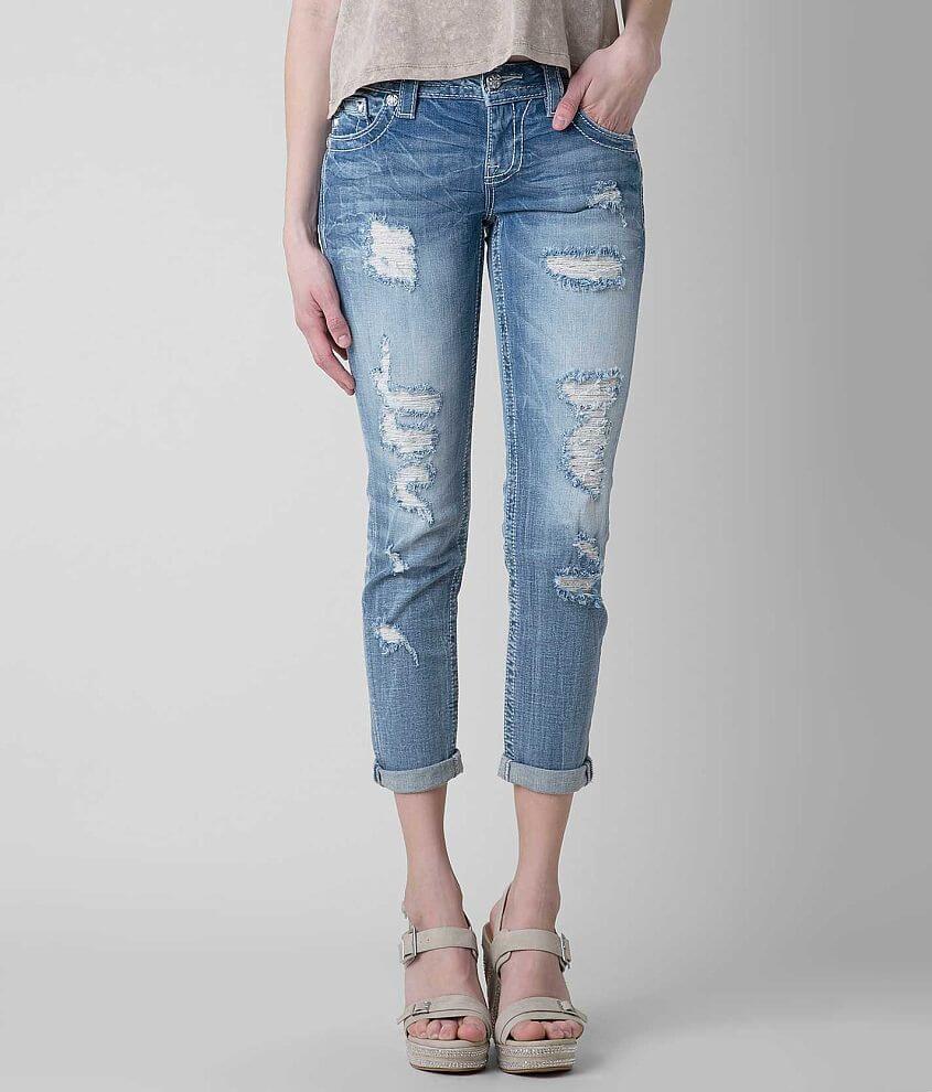 Miss Me Skinny Cropped Stretch Jean front view