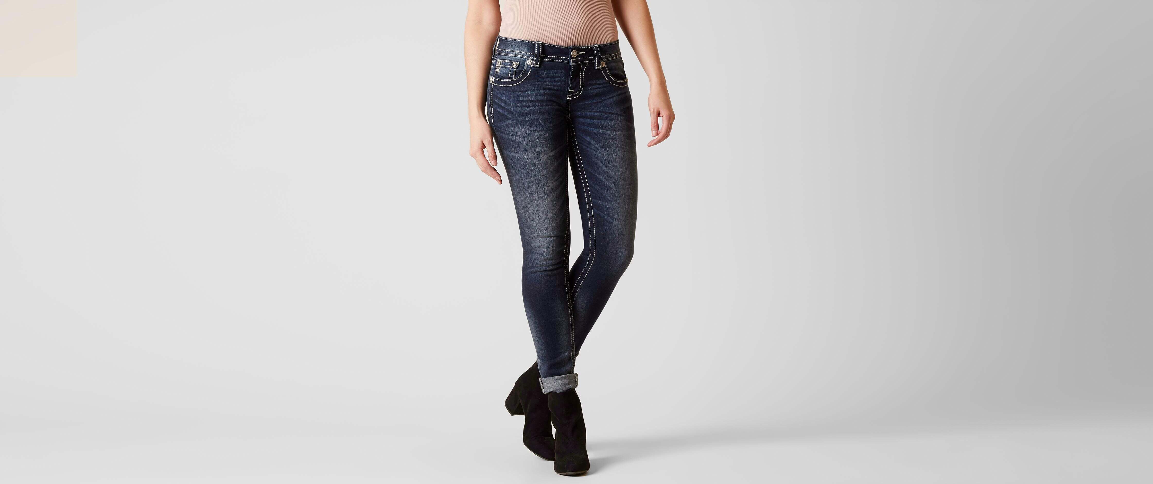 Jean Skinny Stretch Miss Me Taille 27 X 30 | Bleu Moyen | Neuf Avec étiquette