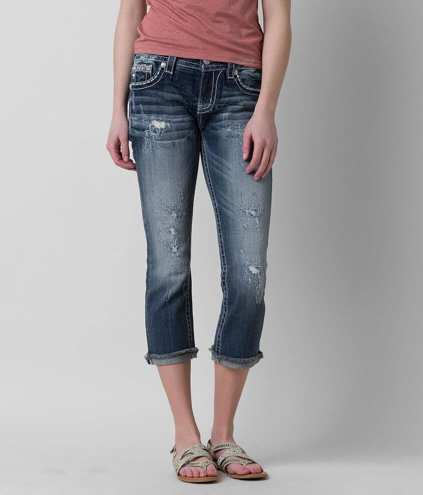 Miss me cropped hot sale jeans