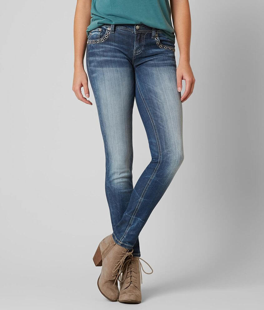 Miss Me Signature Skinny Stretch Jean front view