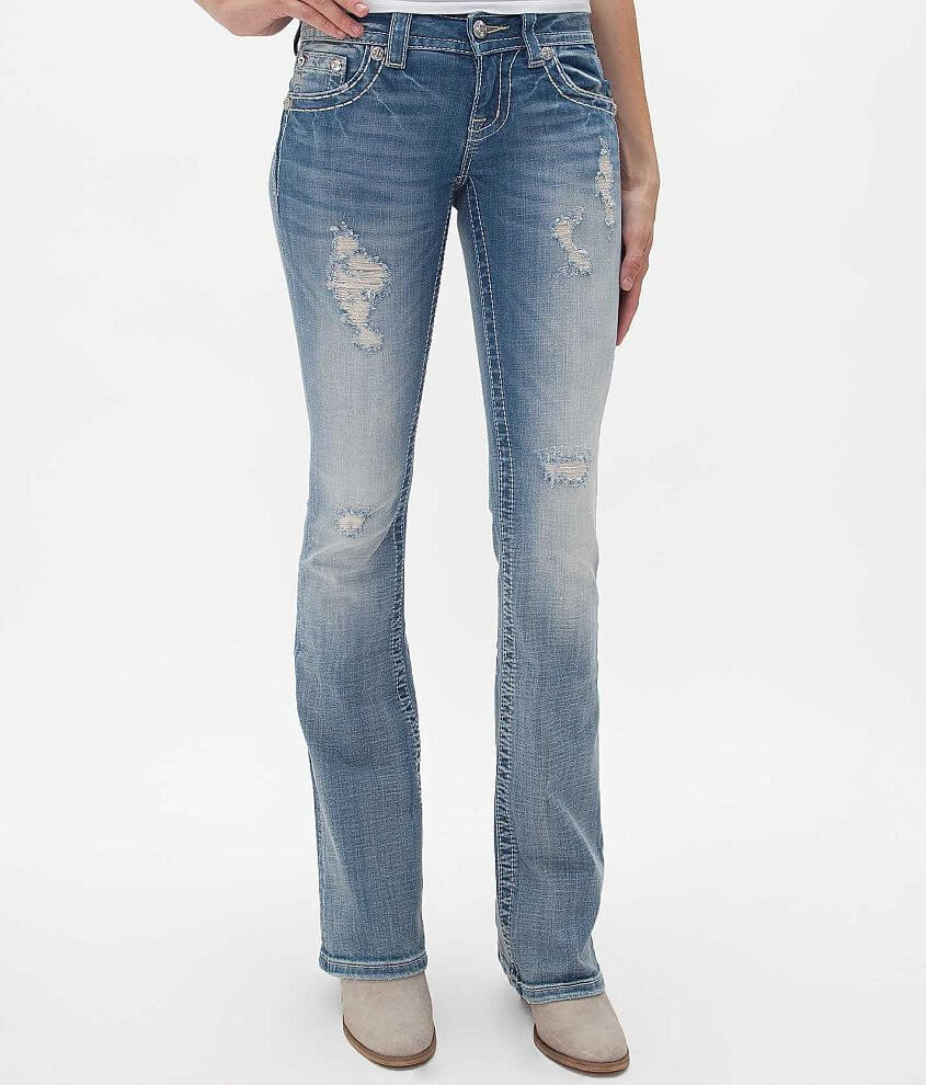 Miss Me Boot Stretch Jean front view