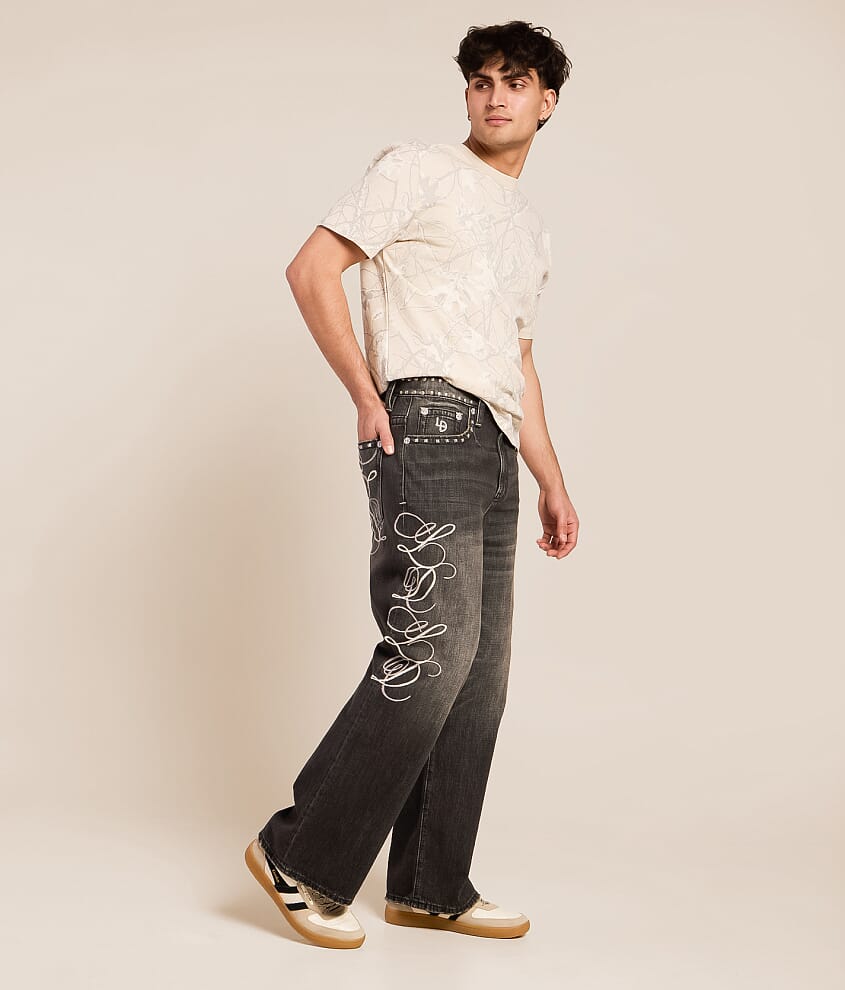 Lowe Dissent Baggy Wide Leg Jean - Men's Jeans in BK1024 | Buckle