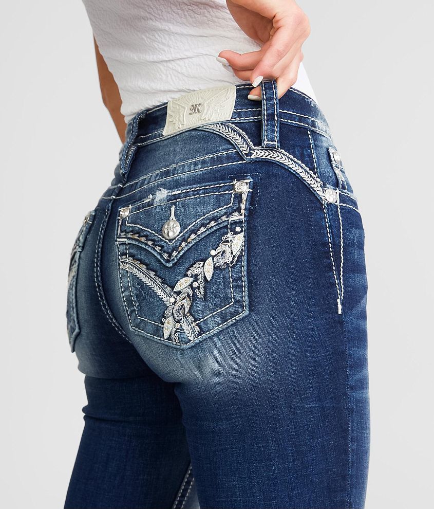 Miss Me Mid-Rise Boot Stretch Jean front view