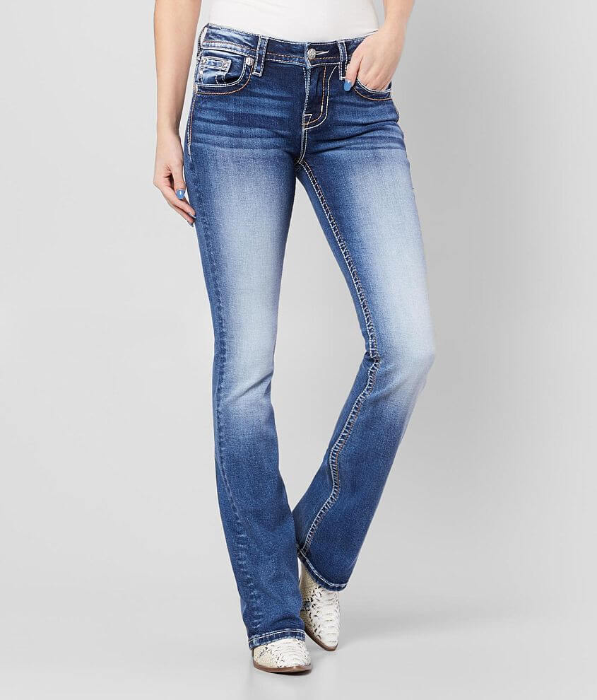 Miss Me Chloe Mid-Rise Boot Stretch Jean - Women's Jeans in K1003 | Buckle