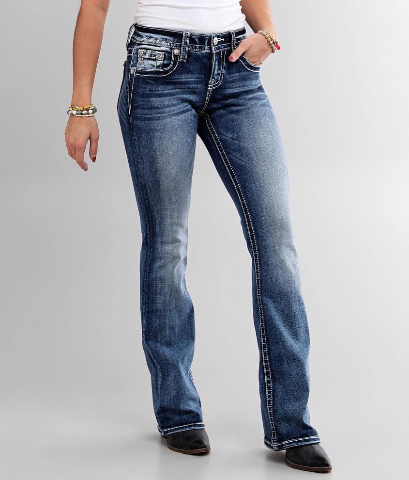 Miss Me Chloe Mid-Rise Boot Stretch Jean front view
