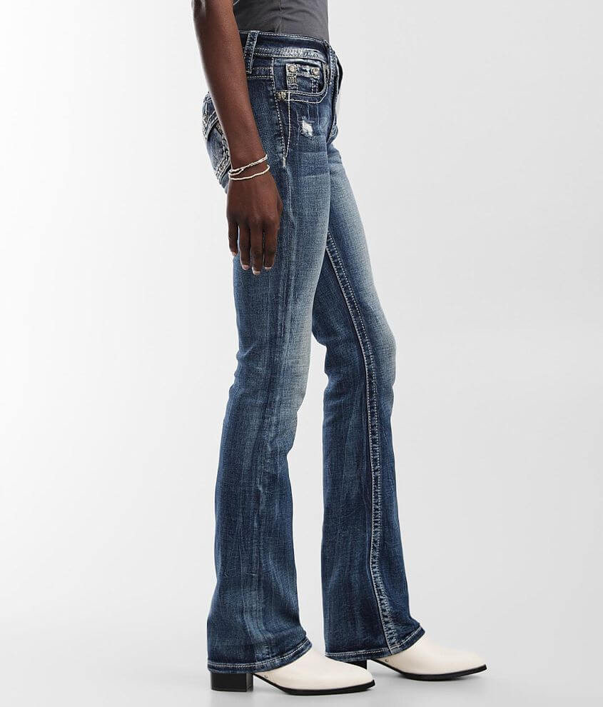 Mid-Rise Boot Stretch Jean