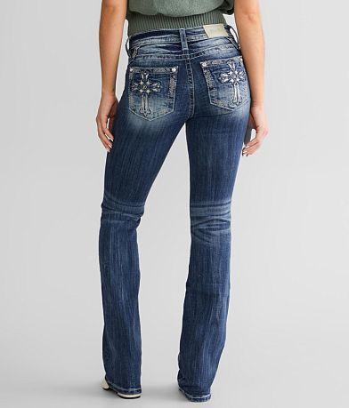 Miss Me Mid-Rise Boot Stretch Jean - Women's Jeans in M803 | Buckle