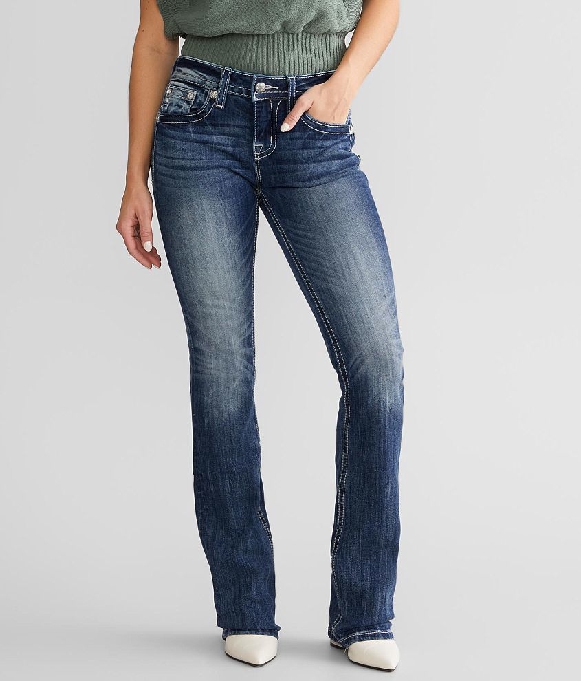 Miss Me Mid-Rise Boot Stretch Jean