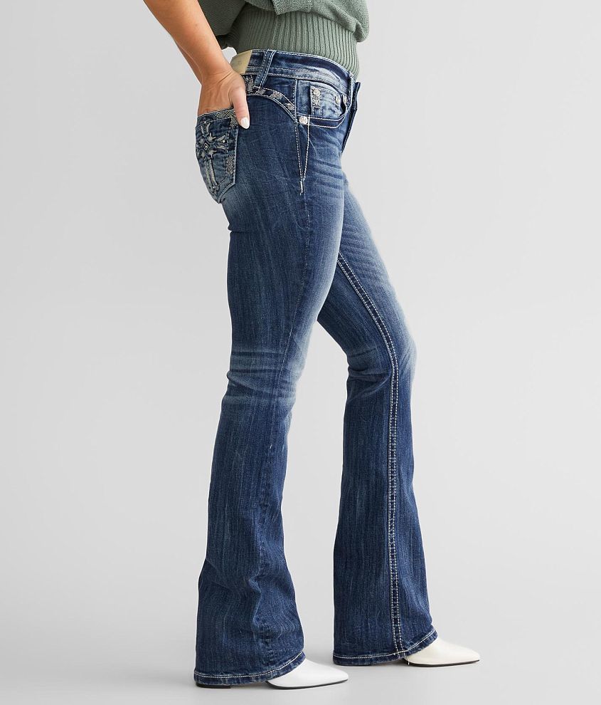 Mid-Rise Boot Stretch Jean - thumbnail 2