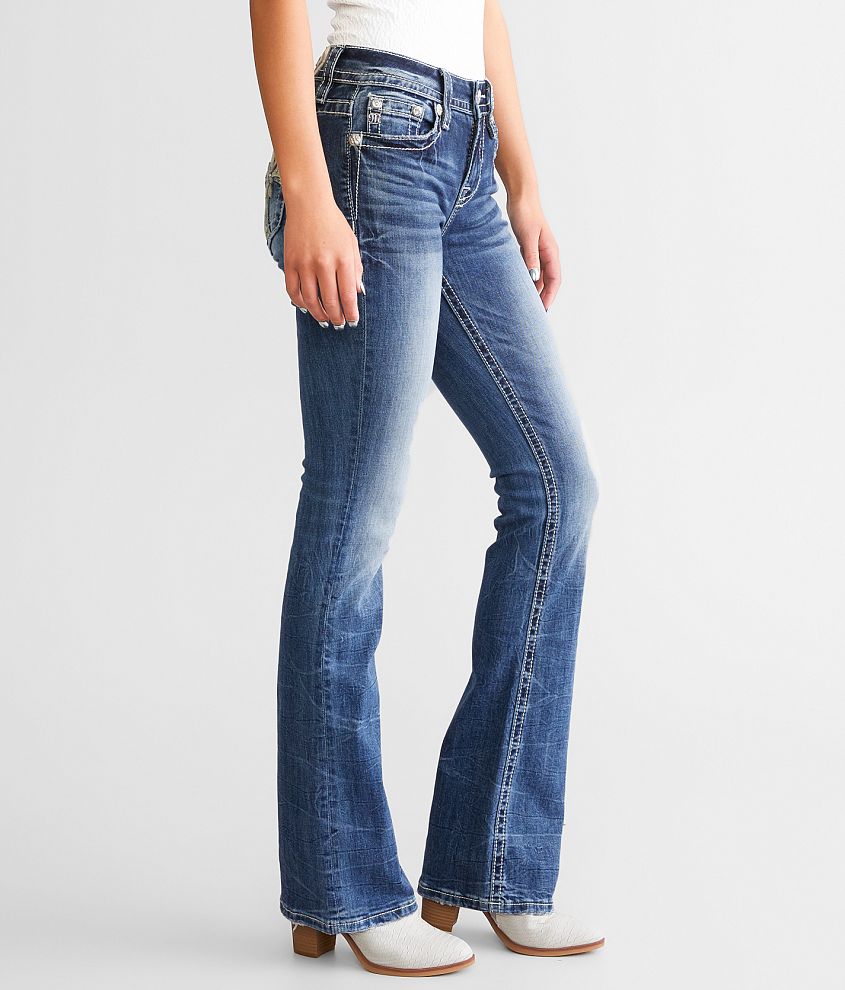 Mid-Rise Boot Stretch Jean - thumbnail 2