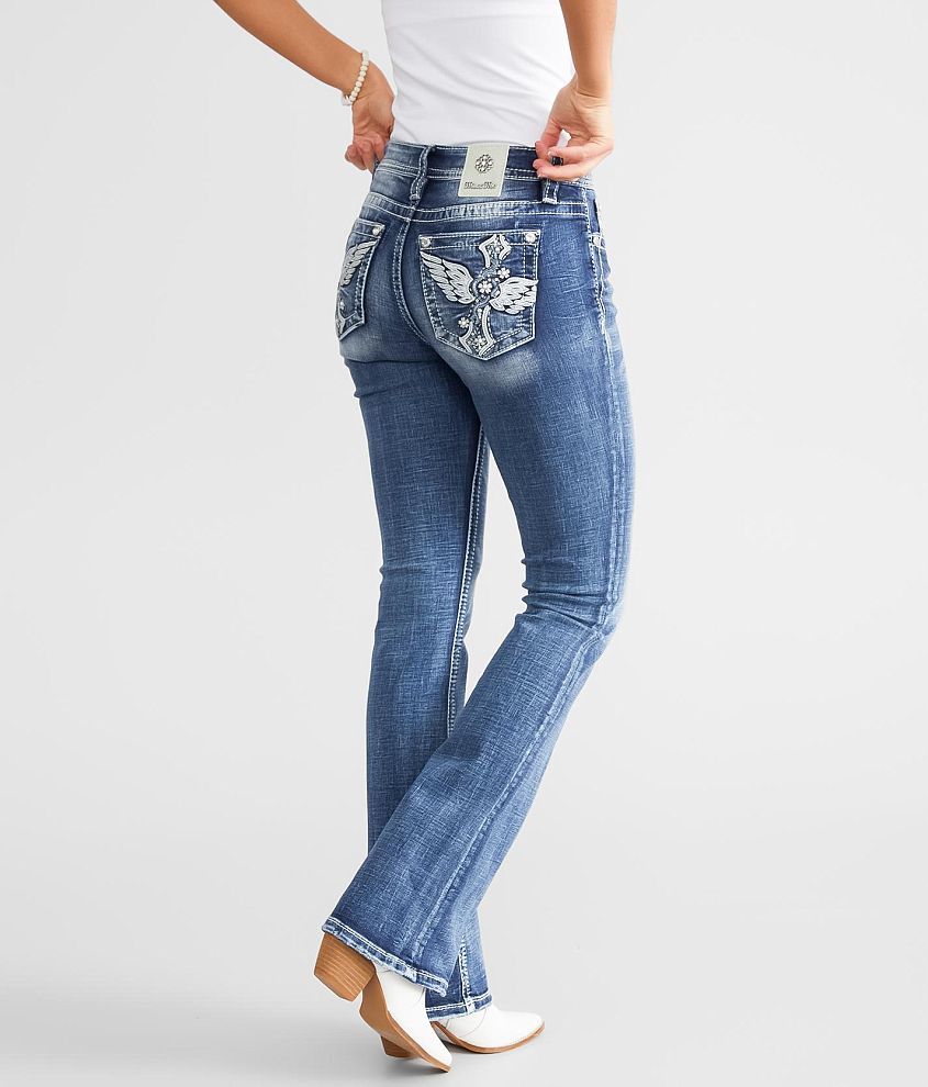 Miss Me Mid-Rise Boot Stretch Jean front view