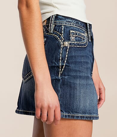 Miss Me Mid-Rise Mini Denim Skirt FULL_RIGHT_SIDE