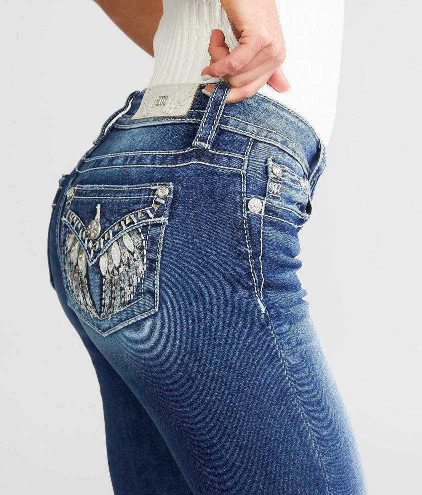 Miss Me Mid-Rise Boot Stretch Jean front view