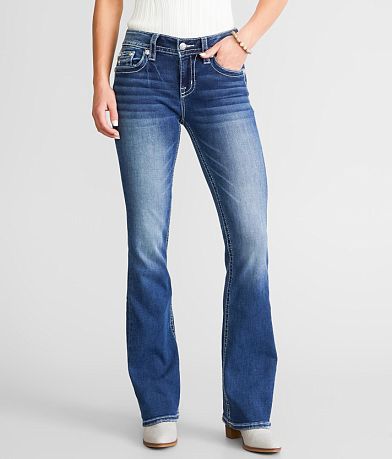 Miss Me Mid-Rise Boot Stretch Jean full left side view