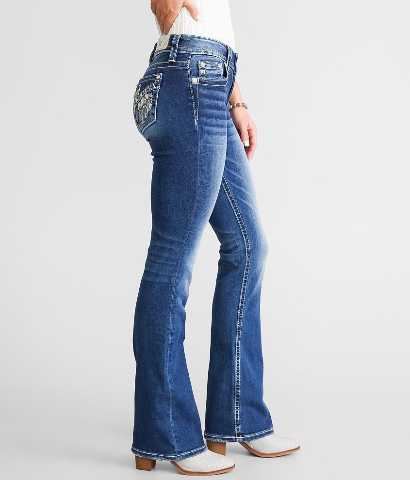 Mid-Rise Boot Stretch Jean - thumbnail 3
