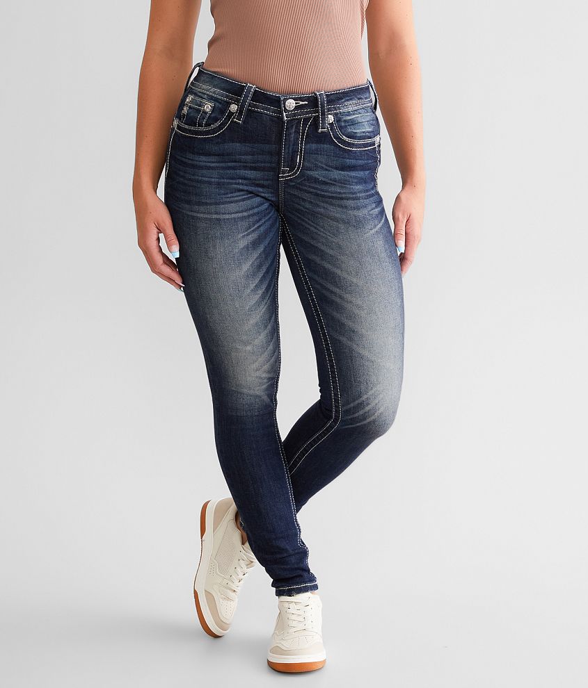 Miss Me Mid-Rise Skinny Stretch Jean front view