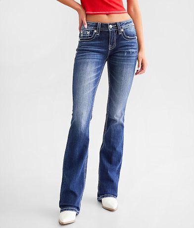 Miss Me Mid-Rise Boot Stretch Jean full left side view