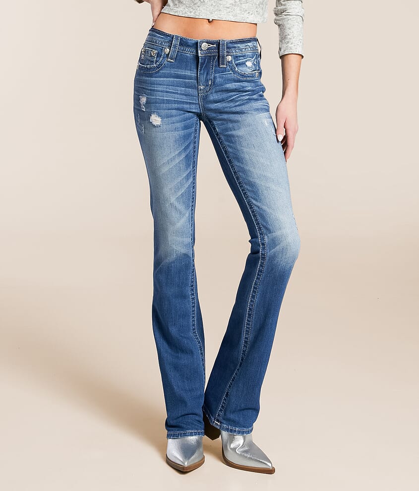 Mid-Rise Boot Stretch Jean