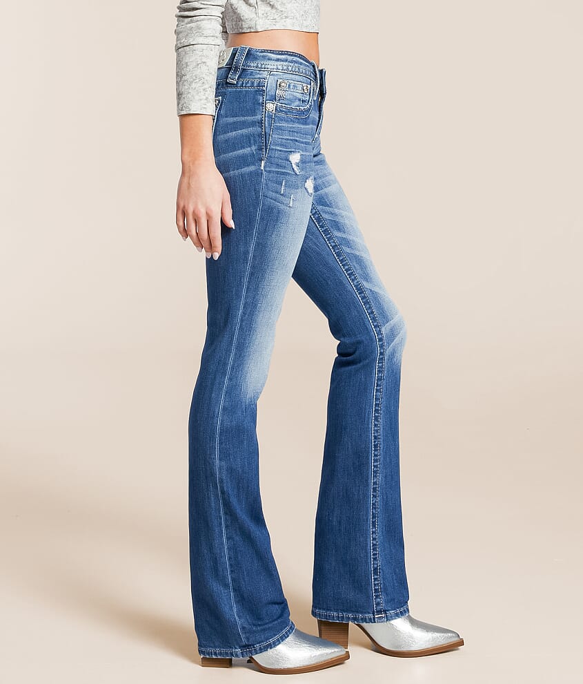 Mid-Rise Boot Stretch Jean