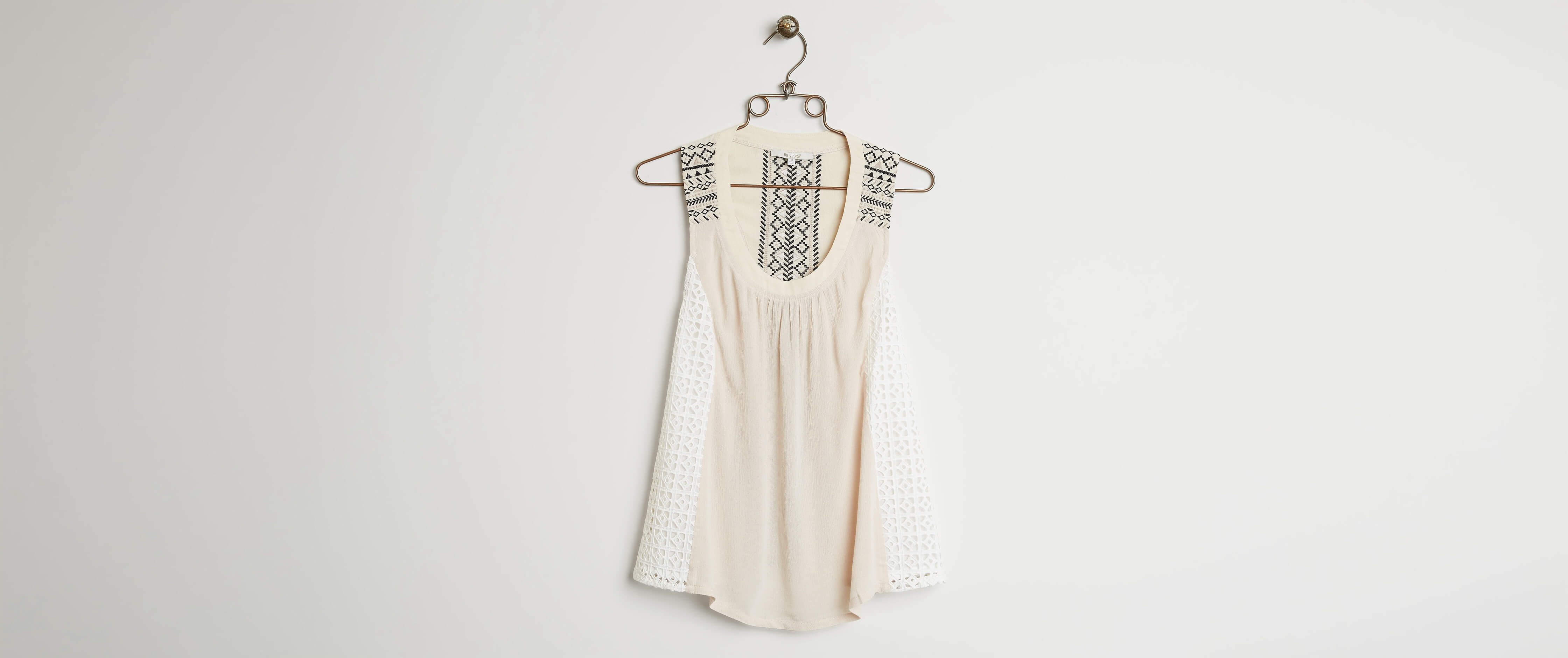 Miss Me Embroidered Tank Top