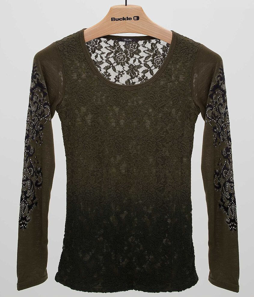 Miss Me Lace Top front view