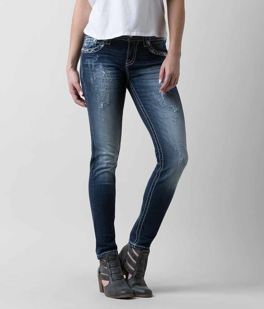 Miss Me Ankle Skinny Stretch Jean front view
