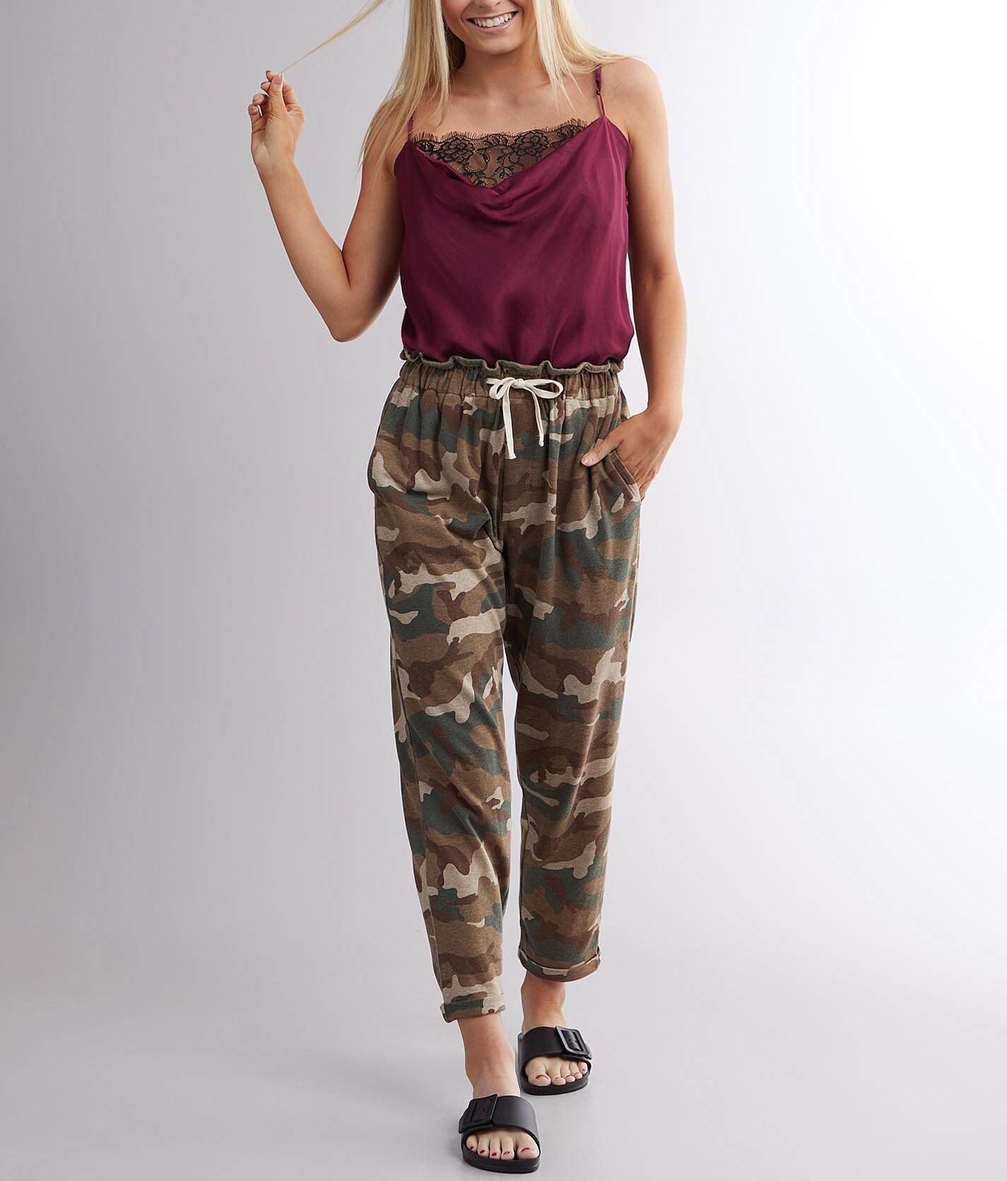 cuffed camo pants