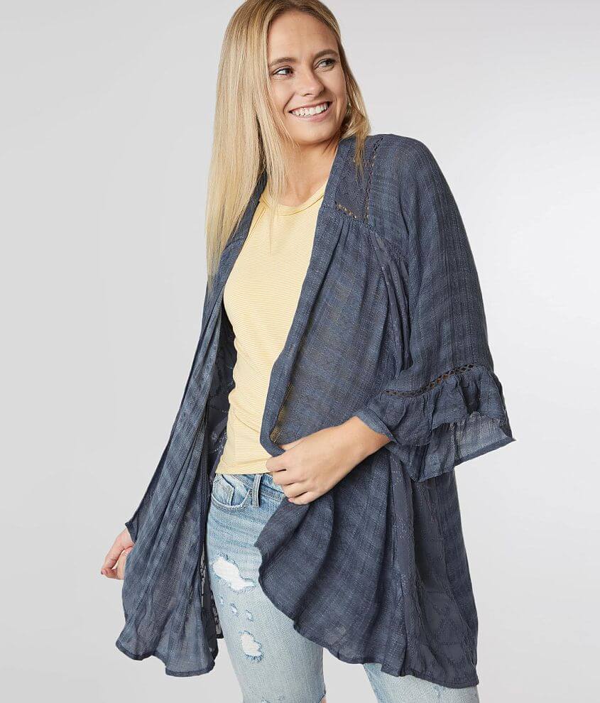 Image of Miss Me Jacquard Kimono