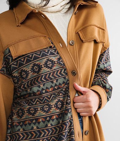 Miss Me Southwest Print Shacket MISC_DETAIL_1