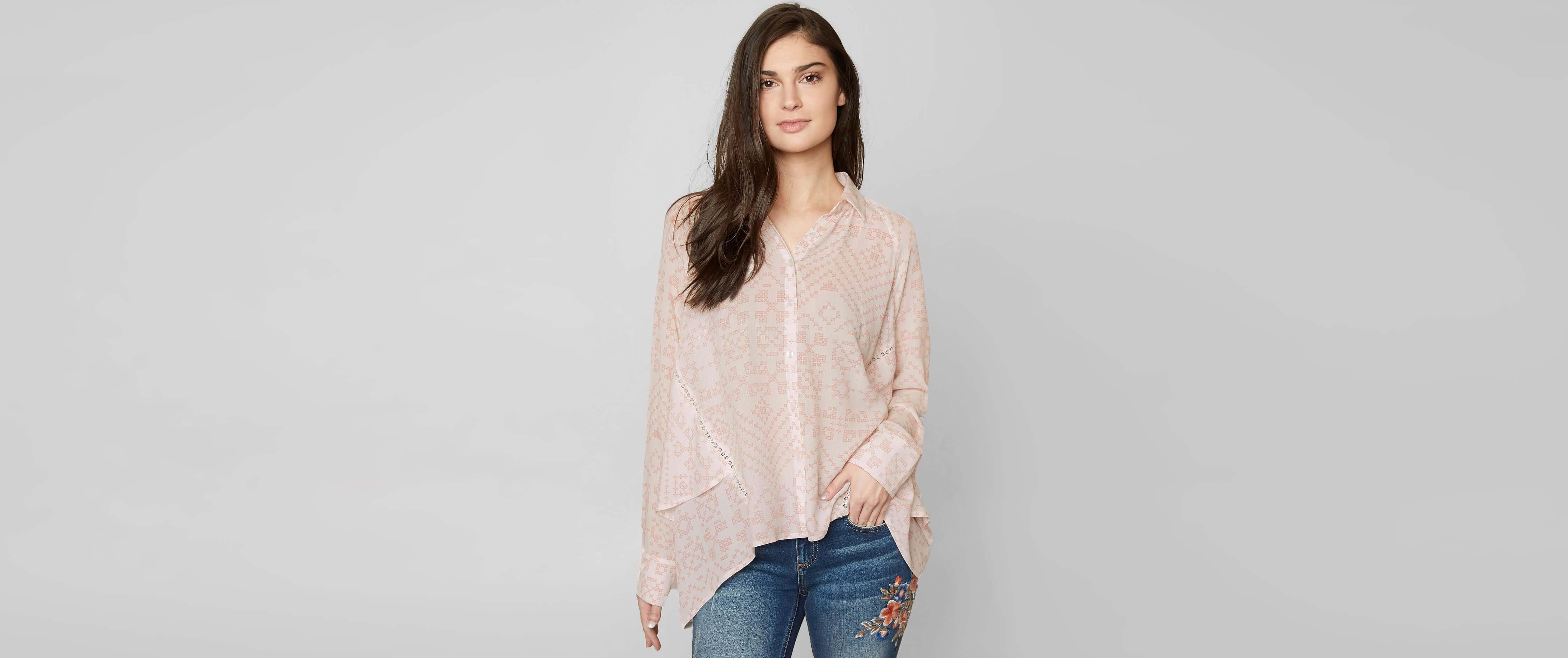 Image of Miss Me Printed Shirt